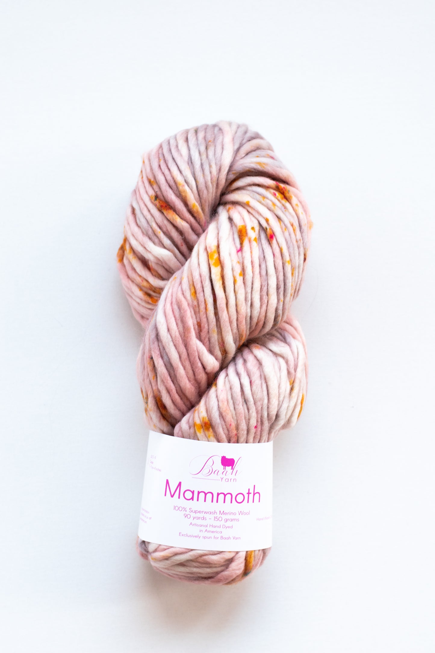 Baah Yarn Mammoth, Super Bulky Merino Wool Yarn