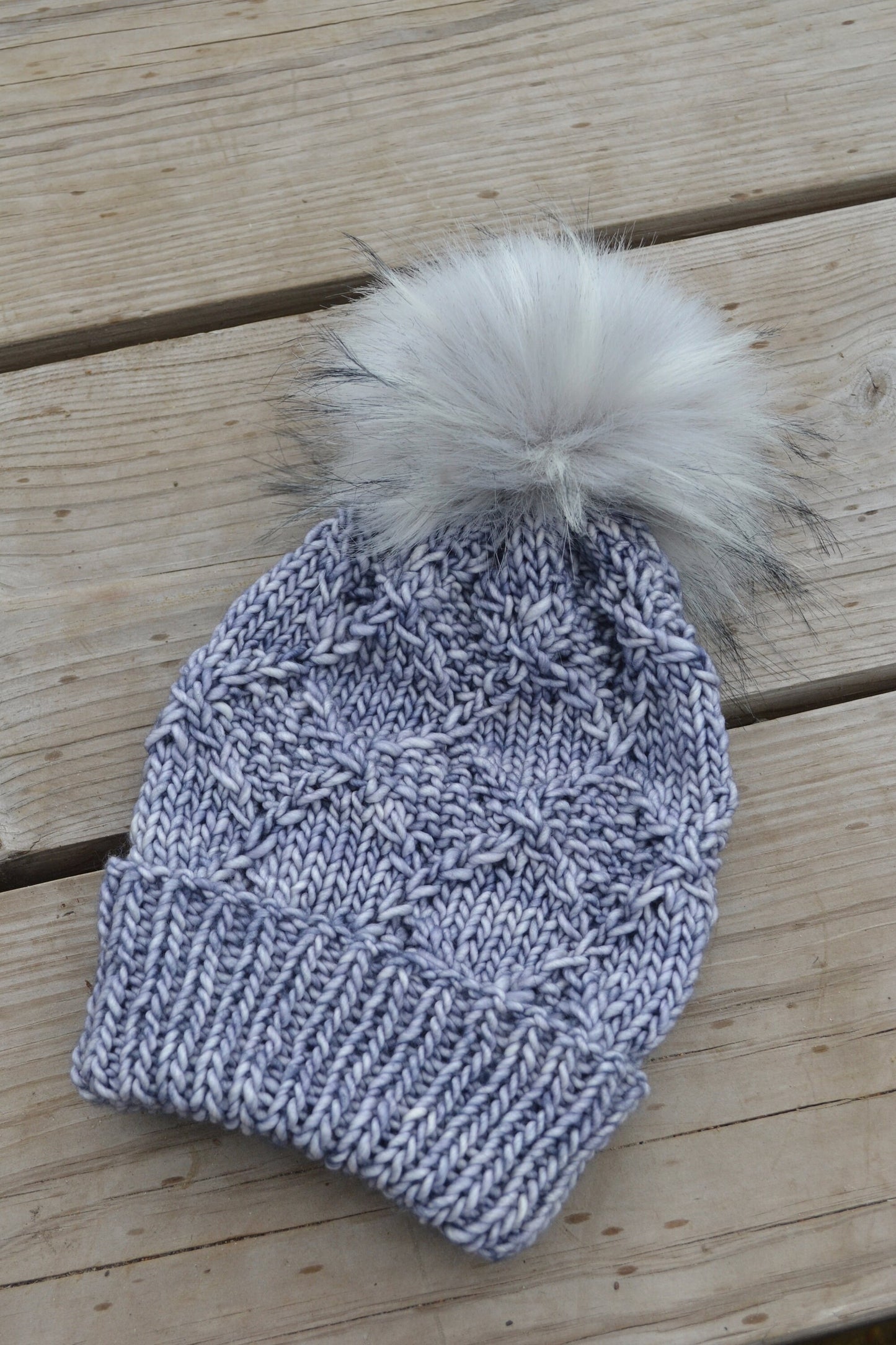 KNITTING PATTERN: North Loop Beanie | Cable Knit Hat Pattern | Bulky Yarn Knitting Pattern