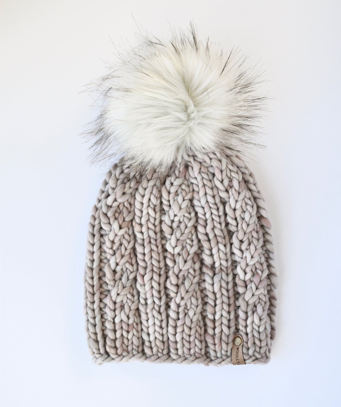 KNITTING PATTERN: Spindrift Beanie | Cable Knit Hat Pattern | Easy Super Bulky and Bulky Yarn Knitting Pattern