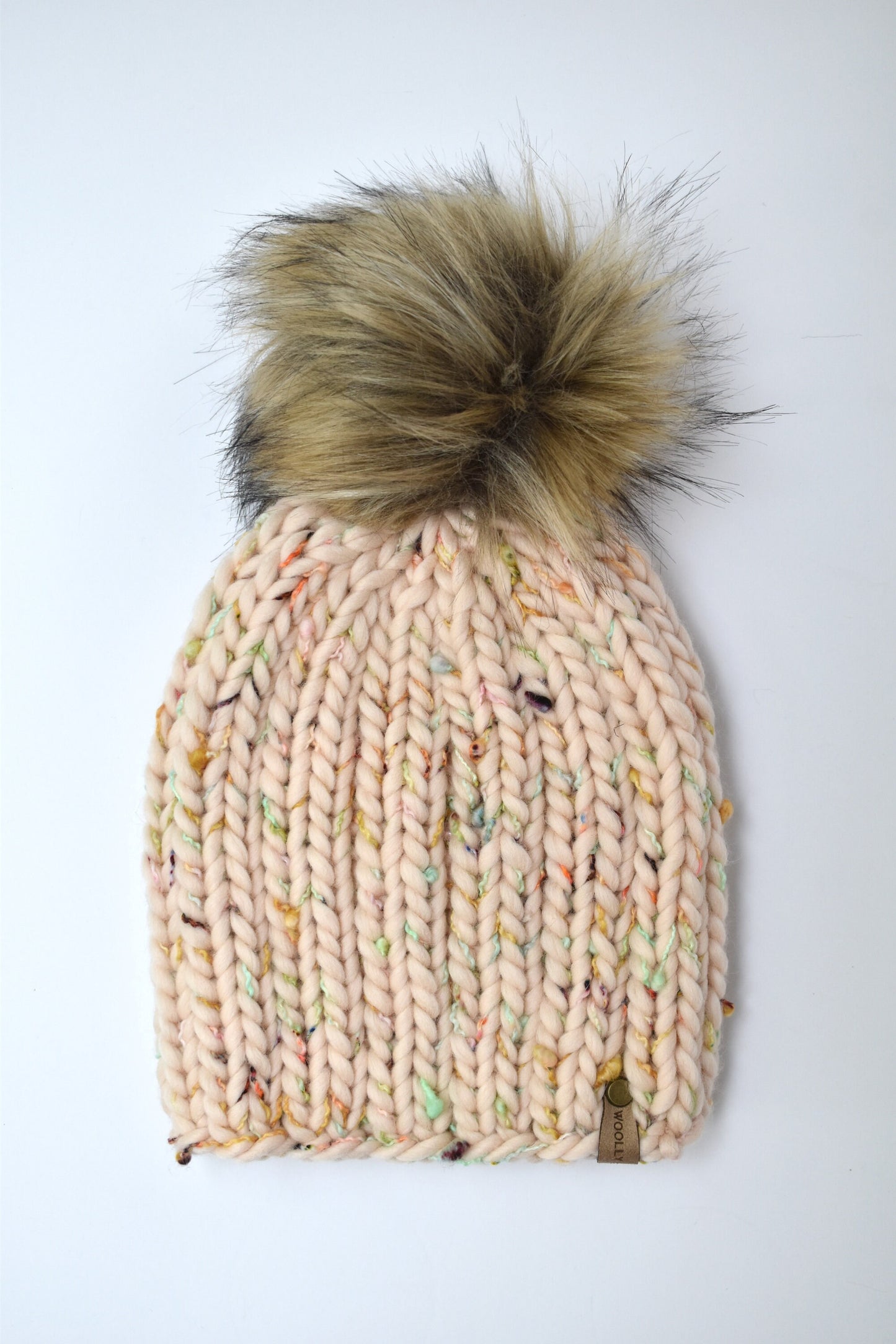 KNITTING PATTERN: Loppet Beanie | Easy Super Bulky Knit Hat Pattern | Slub Yarn Knitting Pattern