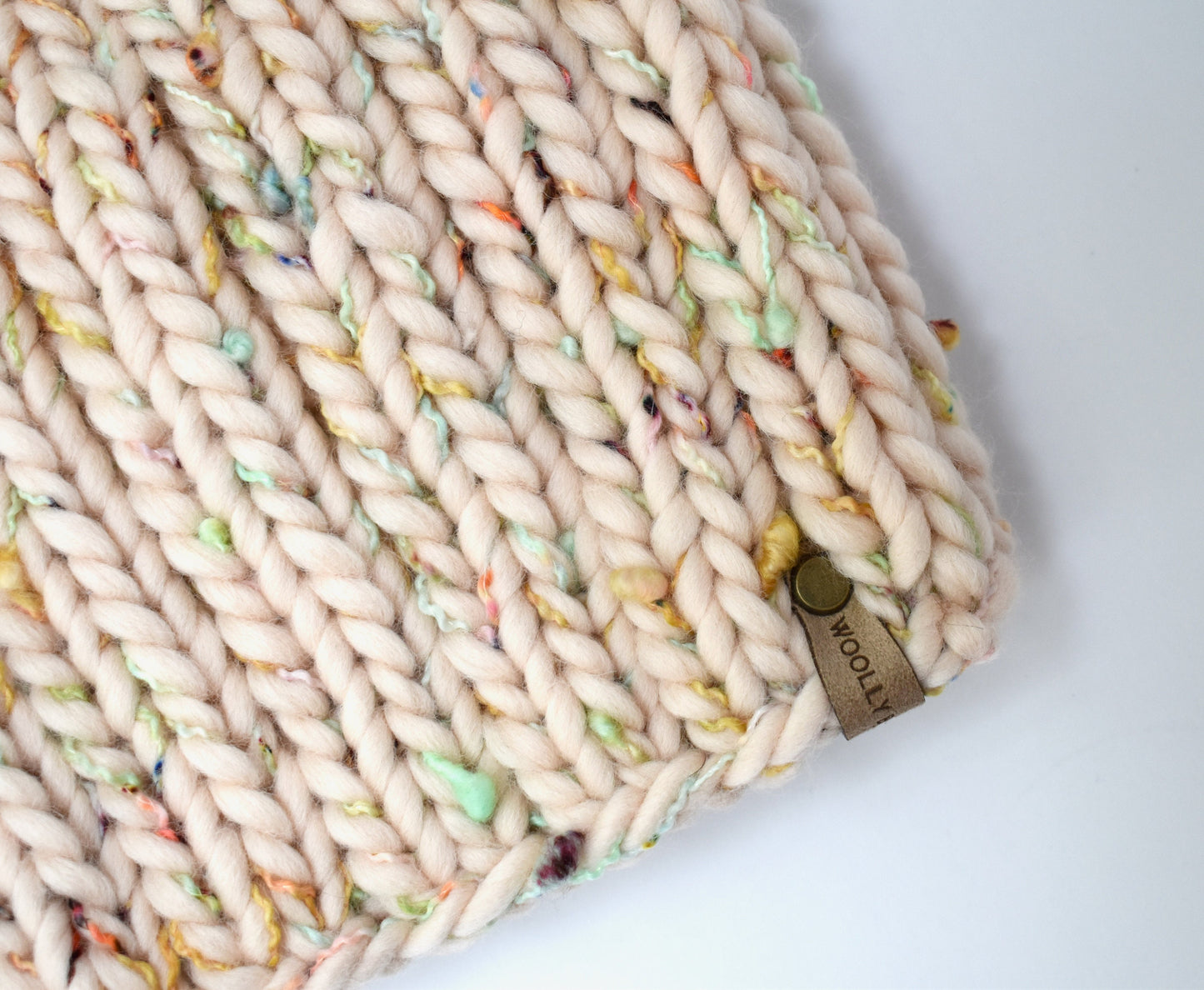 KNITTING PATTERN: Loppet Beanie | Easy Super Bulky Knit Hat Pattern | Slub Yarn Knitting Pattern