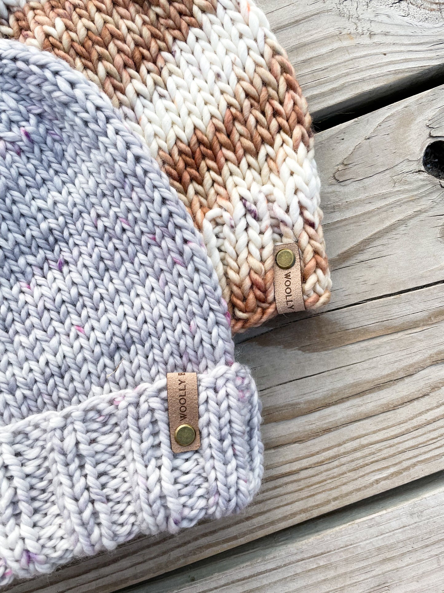 KNITTING PATTERN: Bulky Birchwood Beanie | Easy Knit Hat Pattern | Easy Bulky Weight Yarn Hat Knitting Pattern