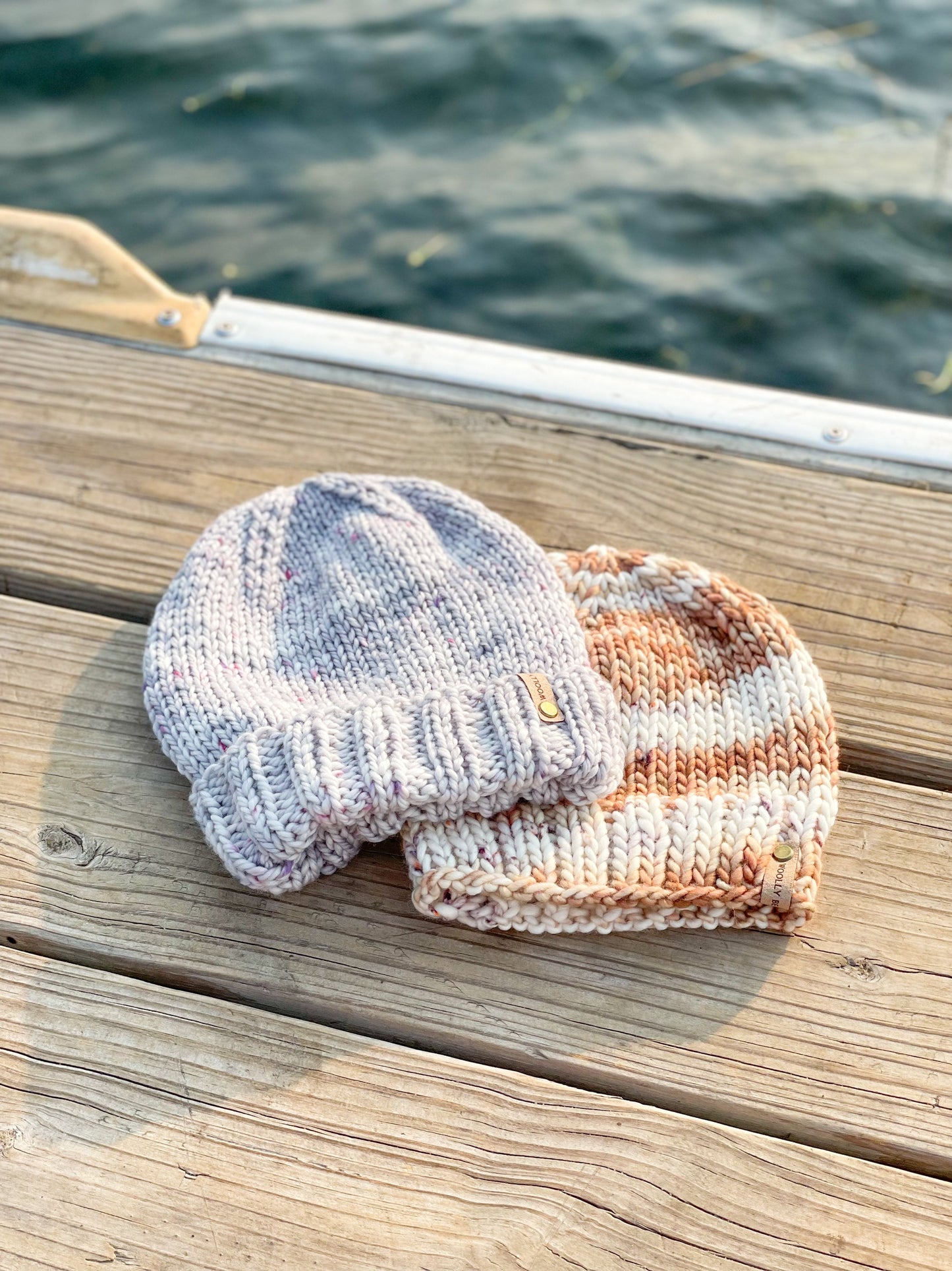 KNITTING PATTERN: Bulky Birchwood Beanie | Easy Knit Hat Pattern | Easy Bulky Weight Yarn Hat Knitting Pattern