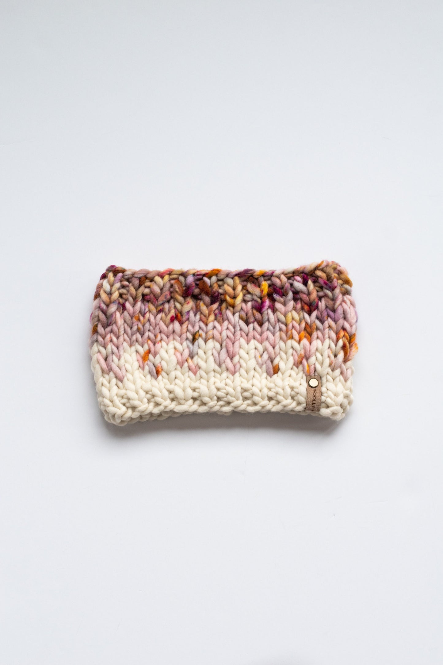 KNITTING PATTERN: Sunrise Headband, Easy Fair Isle Knit Headband Pattern, Easy Super Bulky Weight Yarn Ear Warmer Knitting Pattern