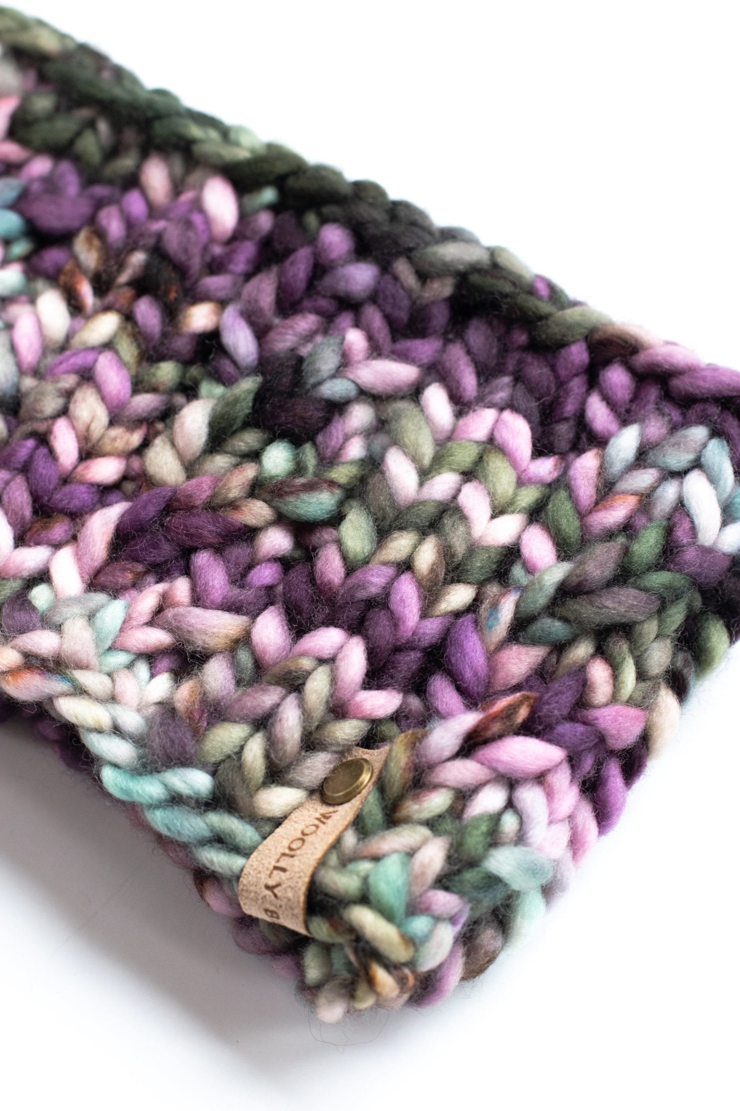 KNITTING PATTERN: Spindrift Headband, Easy Knit Headband Pattern, Easy Super Bulky Weight Yarn Ear Warmer Knitting Pattern