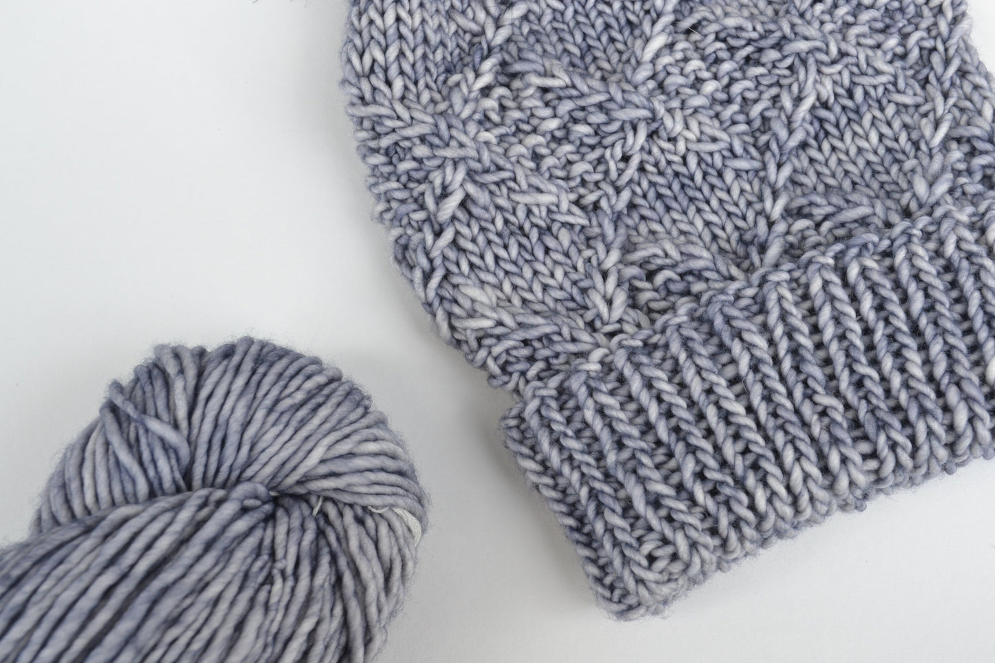 KNITTING PATTERN: North Loop Beanie | Cable Knit Hat Pattern | Bulky Yarn Knitting Pattern