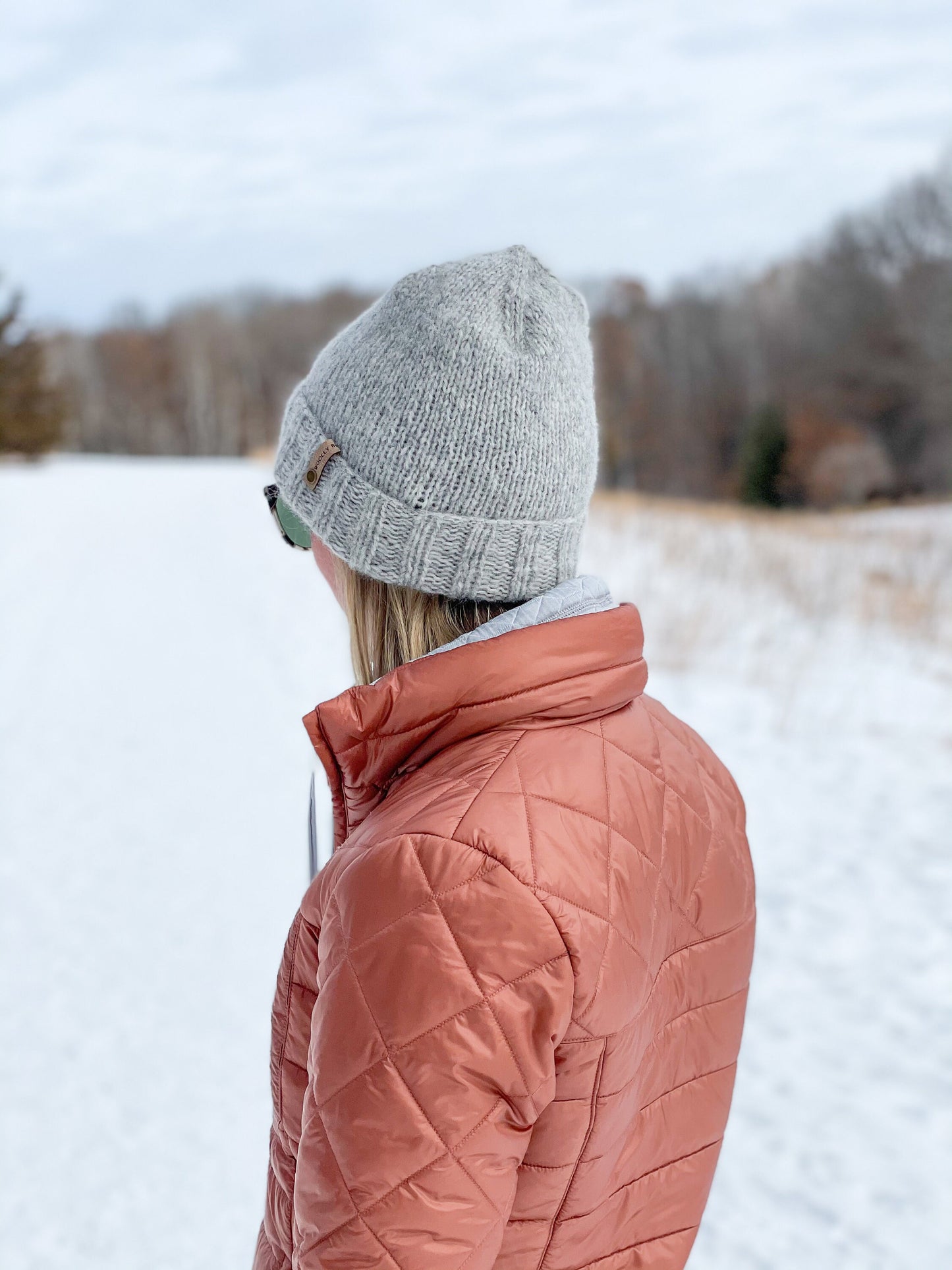 KNITTING PATTERN: Birchwood Beanie | Easy Knit Hat Pattern | Easy Worsted/Aran Weight Yarn Hat Knitting Pattern