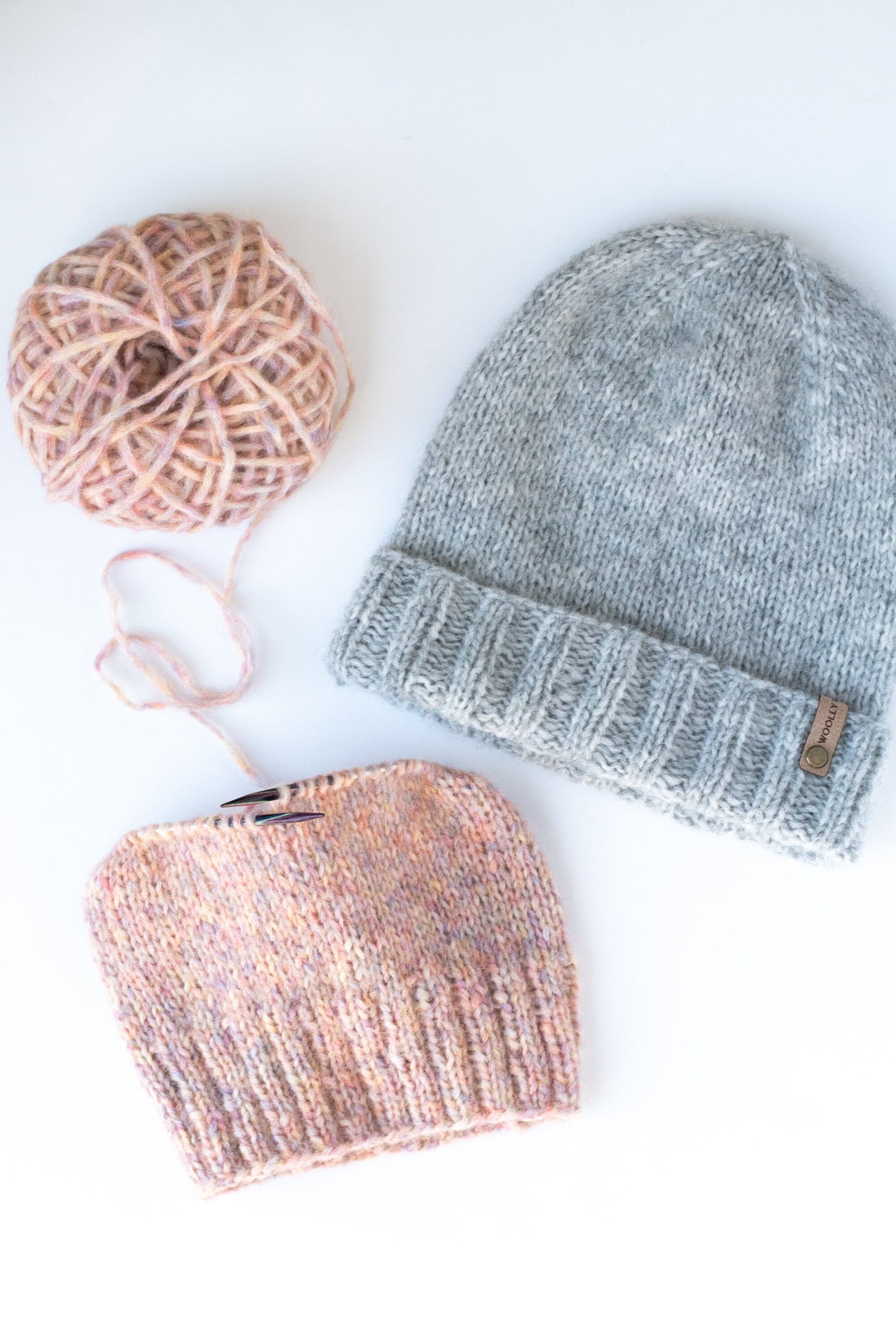 KNITTING PATTERN: Birchwood Beanie | Easy Knit Hat Pattern | Easy Worsted/Aran Weight Yarn Hat Knitting Pattern